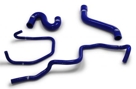 Samco Opel Corsa B - 1.4/1.6 16v Gsi  (X16XE Engine) 
 4-teiliges Kühlwasser-Schlauchkit blau
