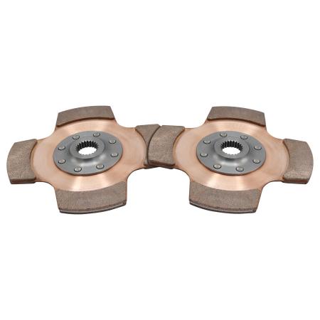 Tilton 4-pad Cerametal Mitnehmehmerscheiben
184mm Verzahnung 1-5/32" x 26