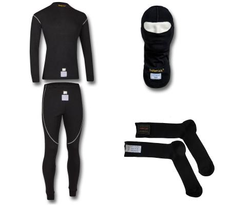 Beltenick Unterwäsche Komplett Set schwarz
Homologation FIA 8856-2018
