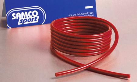 Samco Unterdruckschlauch 6,3mm innen 
 30m lang, 2,5mm Wandung rot